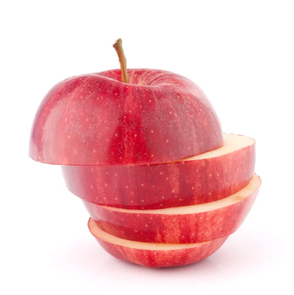 stock image Apple red sliced