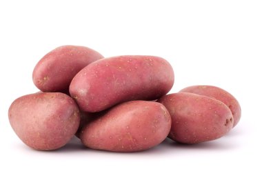 New potato tuber heap clipart