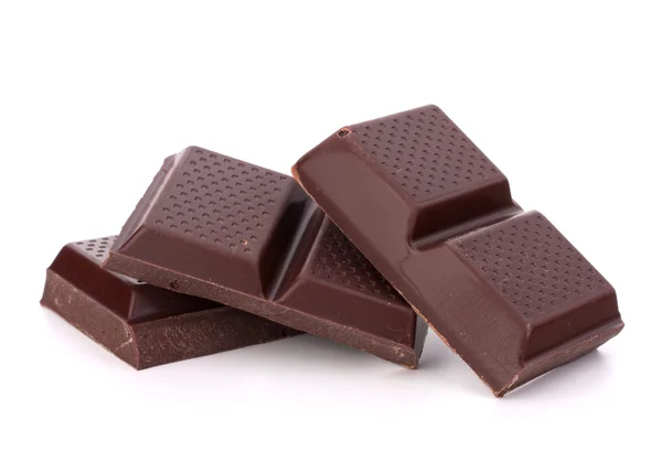 Pila de barras de chocolate — Foto de Stock