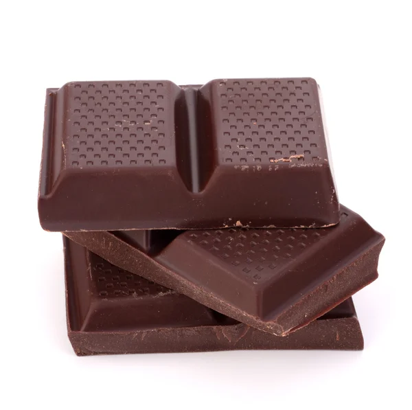 Chokladkakor stack — Stockfoto