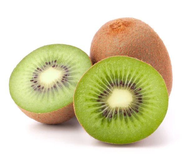 Fruta kiwi entera y sus segmentos —  Fotos de Stock