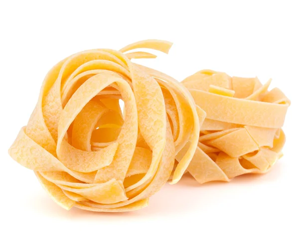 Italian pasta fettuccine nest — Stock Photo, Image