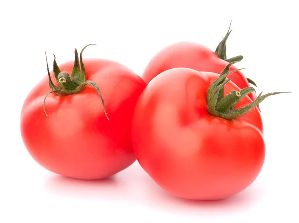 Tre verdure di pomodoro — Foto Stock