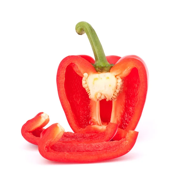 stock image Red pepper isolated on white background