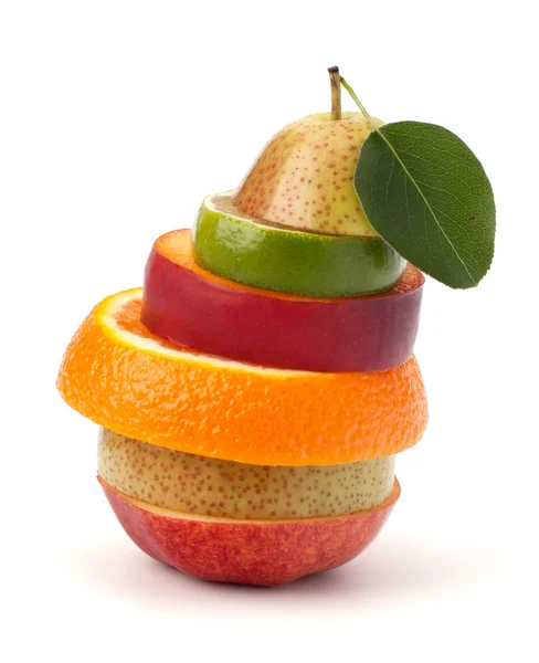 Mixed fruit slices — Stock Photo, Image