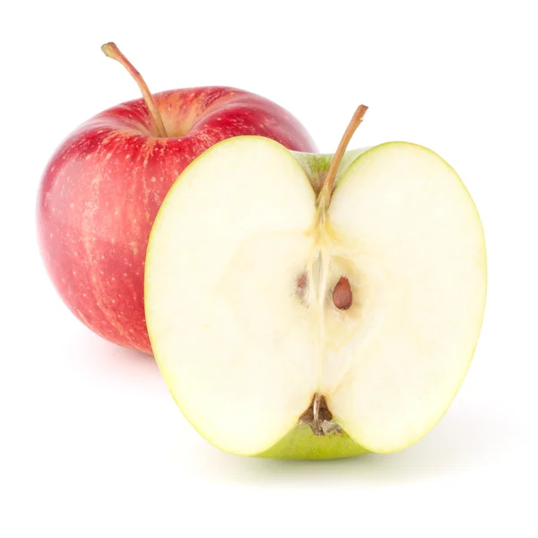 Red and green apple — Stock Photo, Image