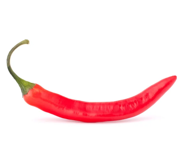 Horké červené chilli nebo chilli papričky — Stock fotografie