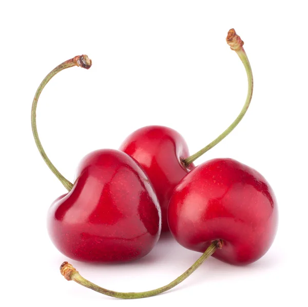 Szív alakú cseresznye bogyók — Stock Fotó