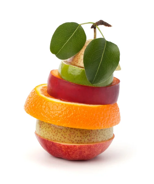 Rebanadas de frutas mixtas —  Fotos de Stock