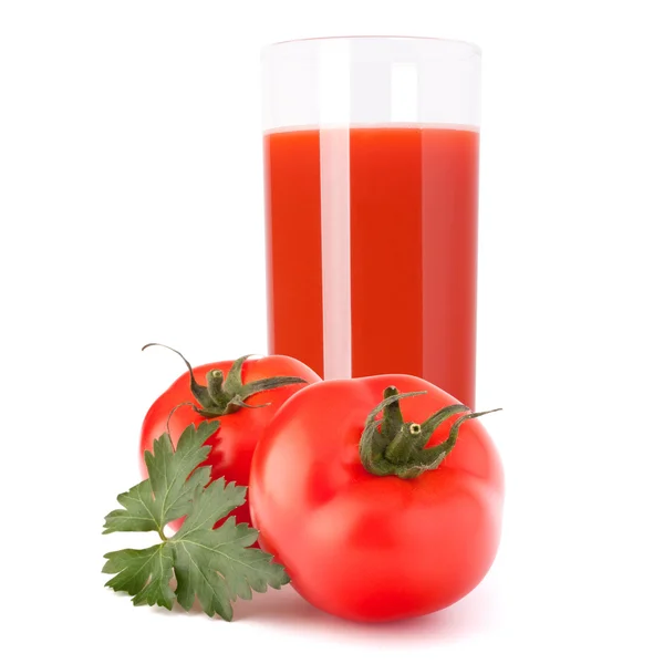 Verre de jus de tomate — Photo