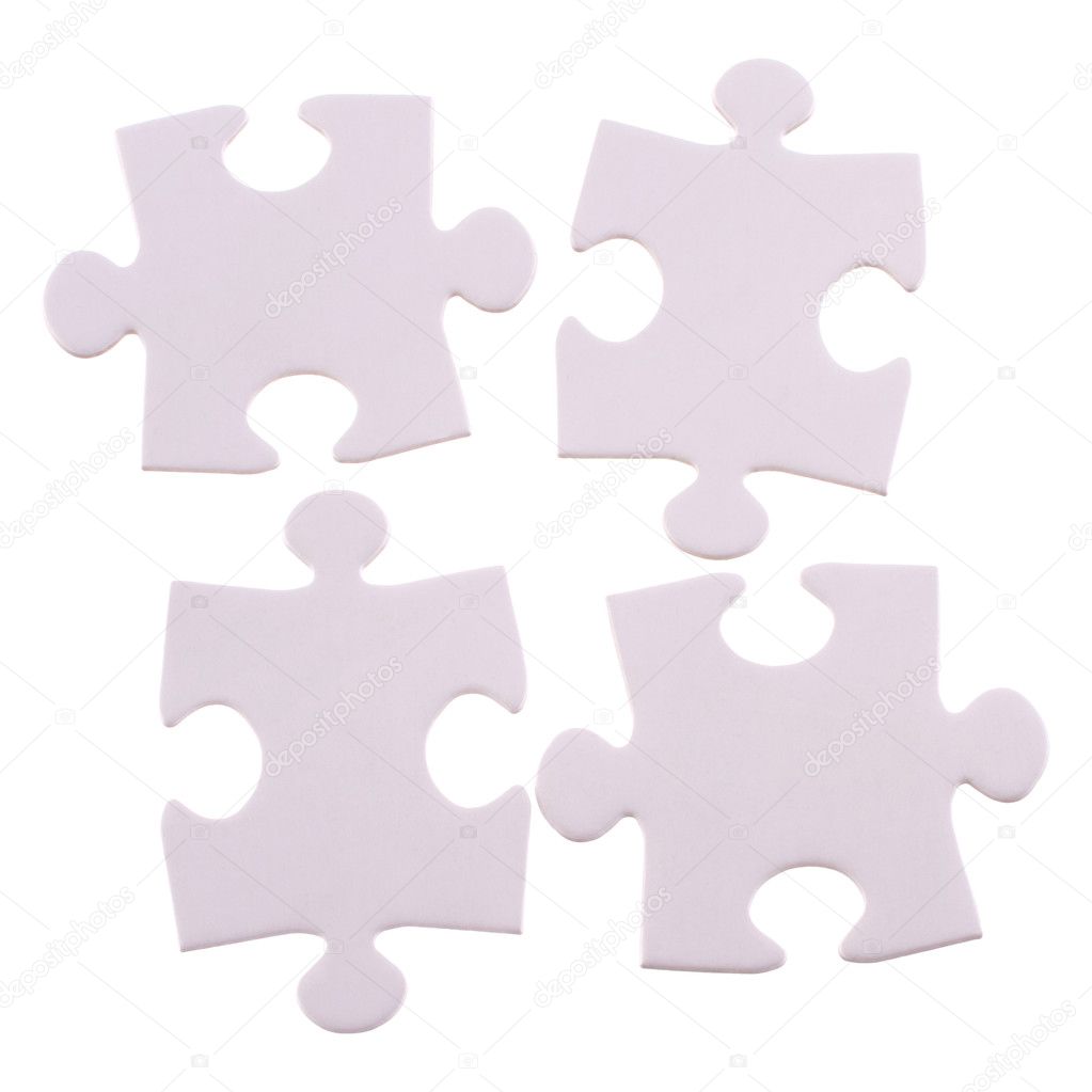 Four Puzzle pieces