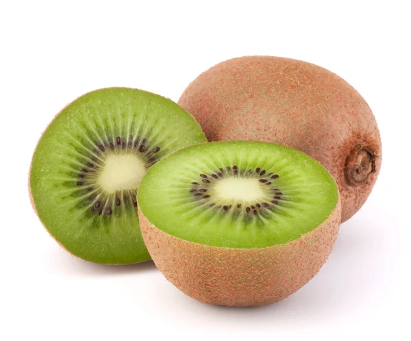 Whole kiwi fruit and his segments — Stock Photo, Image