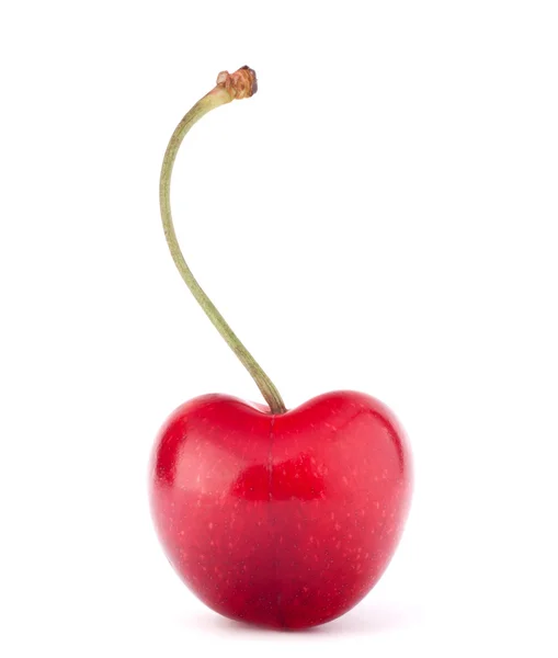 Serce w kształcie jagody wiśnia — Zdjęcie stockowe