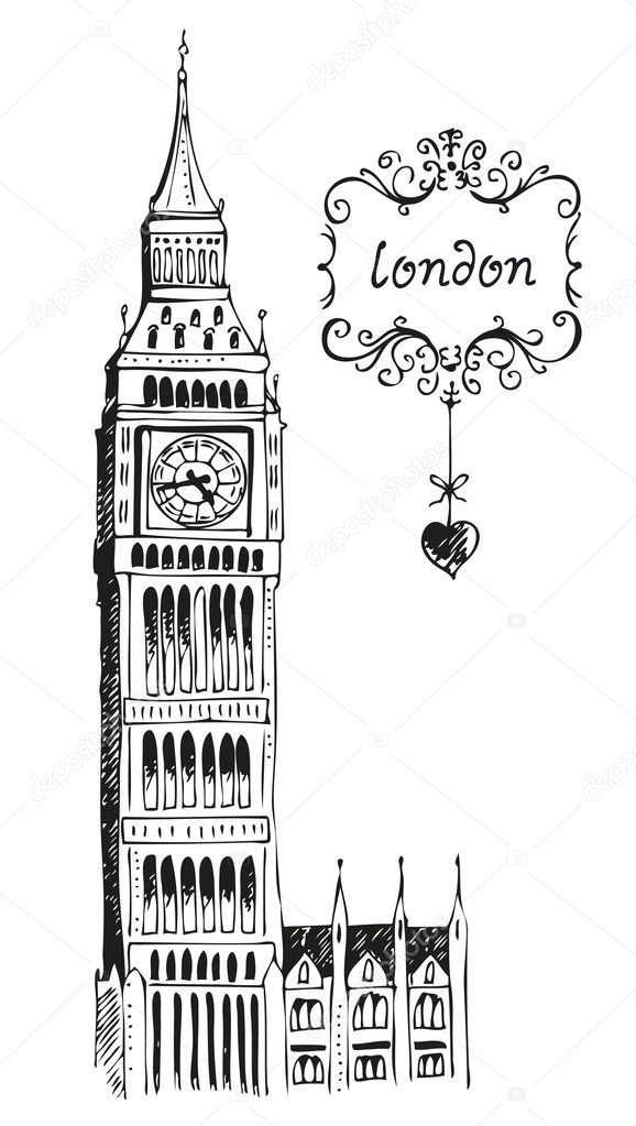 Illustration of Big Ben London