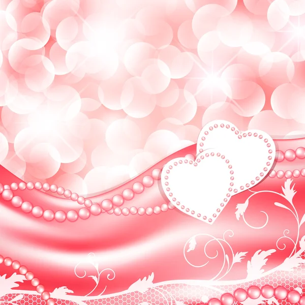 Mariage fond d'amour — Image vectorielle