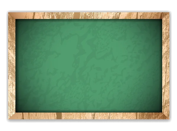 Lege groene schoolbord — Stockvector