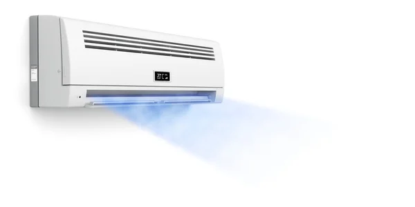 Air conditioner blowing cold air — Stock Photo, Image