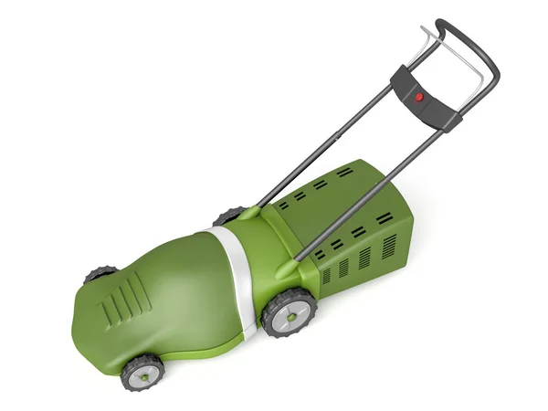 Green lawn mower — Stock Photo, Image