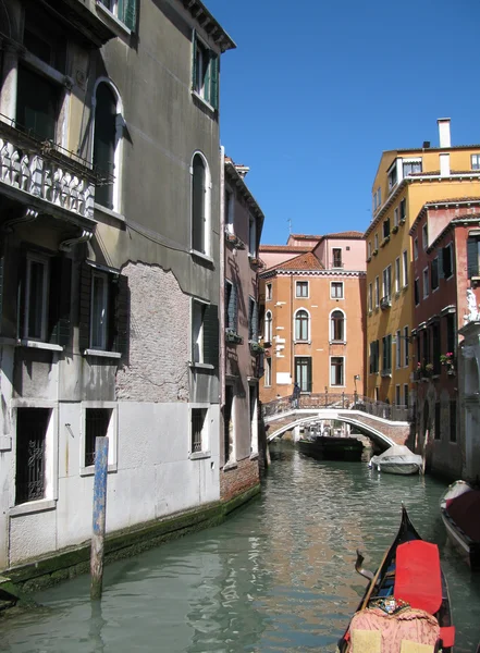 Der Kanal in Venedig — Stockfoto