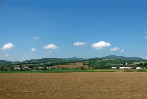 Panorama wsi — Zdjęcie stockowe