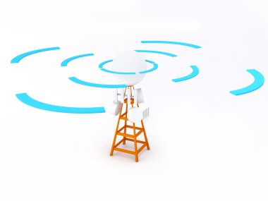 Cell phoneTower clipart