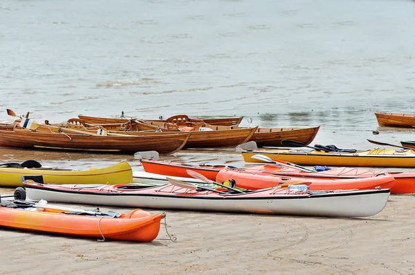 stock image Sea kayaks