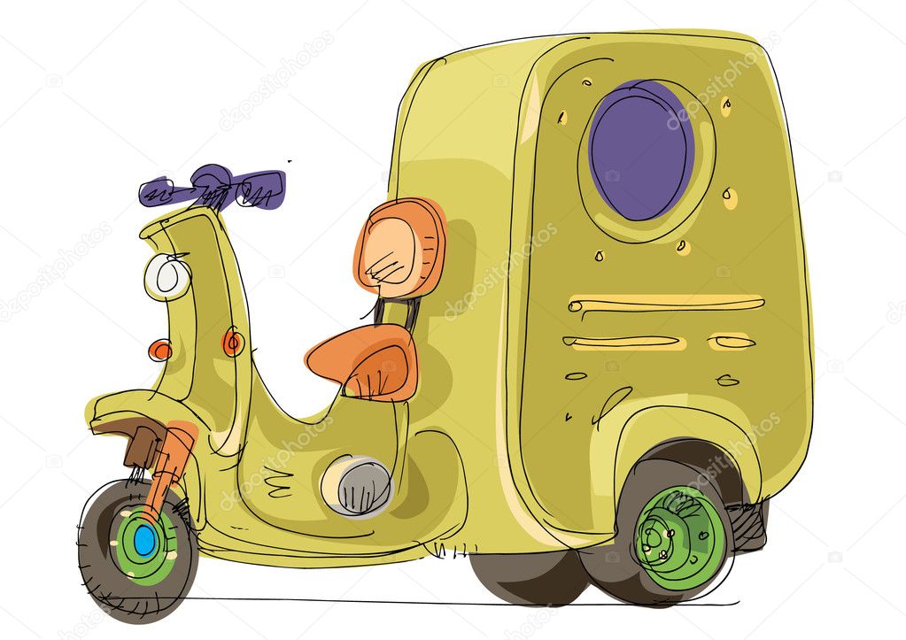 Moto rickshaw