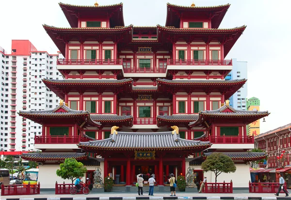 stock image Buddha Tooth Relic Temple