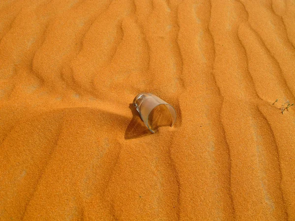 Deserto di sabbia rossa — Foto Stock