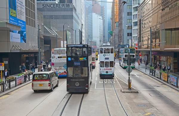 Hong Kong Tram — Stock Photo, Image