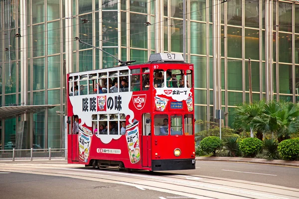 Tram van Hongkong — Stockfoto