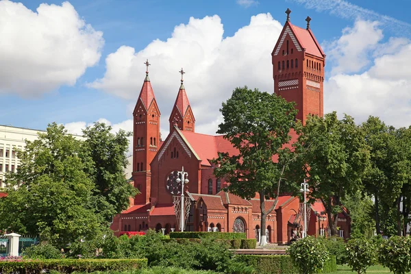 Słynnej kaplicy czerwony — Zdjęcie stockowe