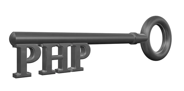 Php-Schlüssel — Stockfoto