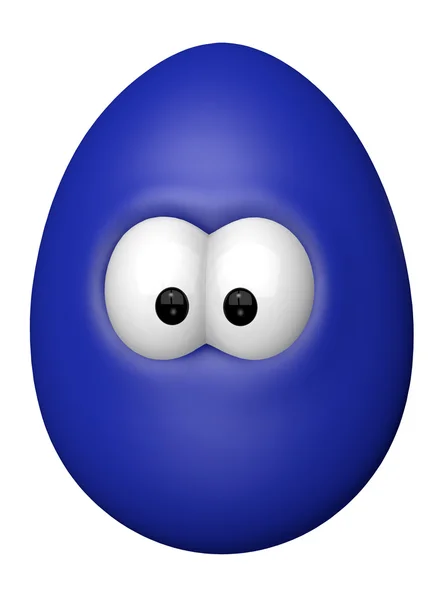 Αστείο πασχαλινό αυγό — Φωτογραφία Αρχείου