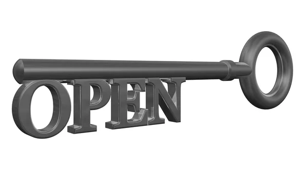 Otwartego klucza — Zdjęcie stockowe