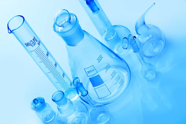 Chemical glass equipment — Stock Photo, Image
