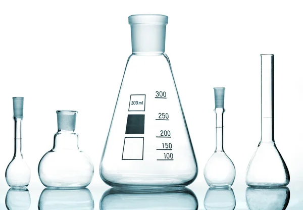 Equipo de vidrio químico —  Fotos de Stock