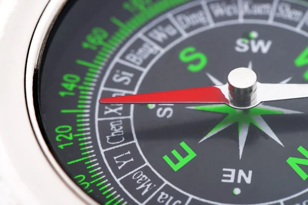 Kompass närbild — Stockfoto