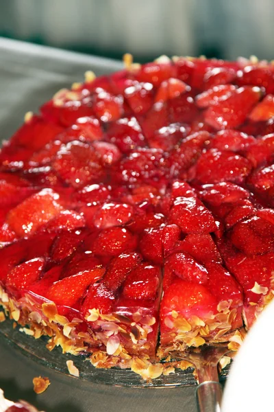 Délicieux dessert aux fraises — Photo