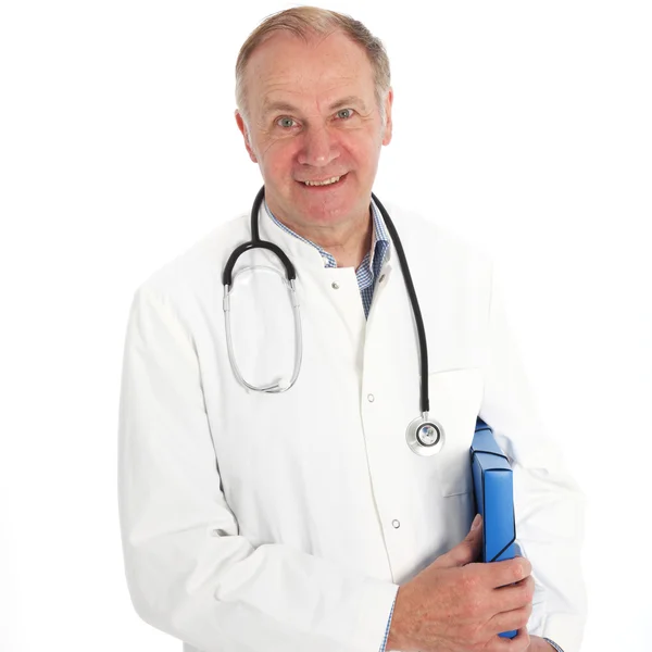 Usmívající se doktor s pacientù — Stock fotografie