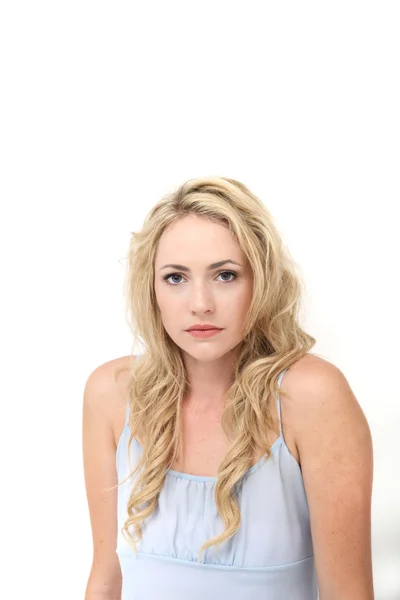 Wistful withdrawn young woman — Stock Photo, Image