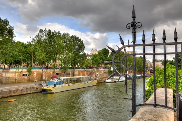Seine River. Parigi, Francia . — Foto Stock