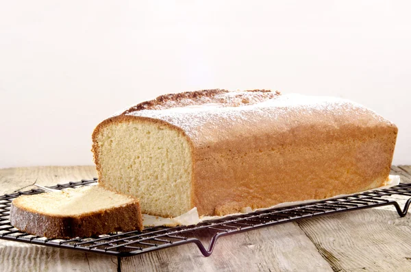 Limon aroması ile sünger kek — Stok fotoğraf