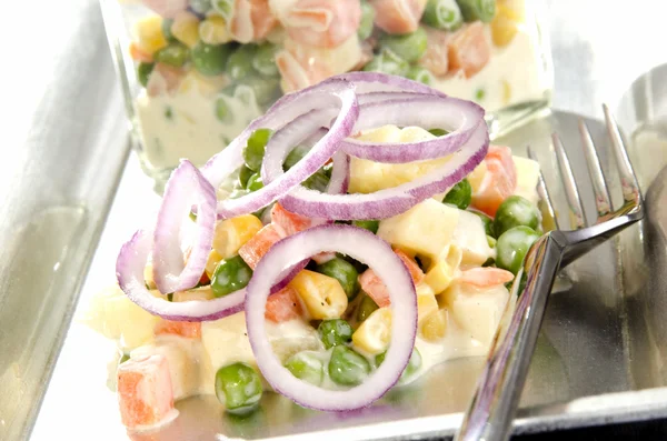 Salade française maison fraîche — Photo
