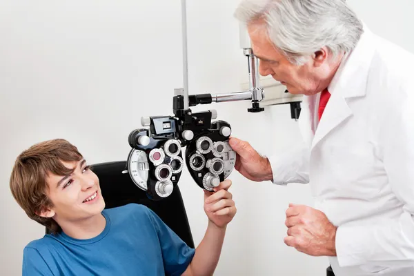 Eye Examination Royalty Free Stock Images