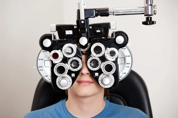 Optometry Exam Royalty Free Stock Images
