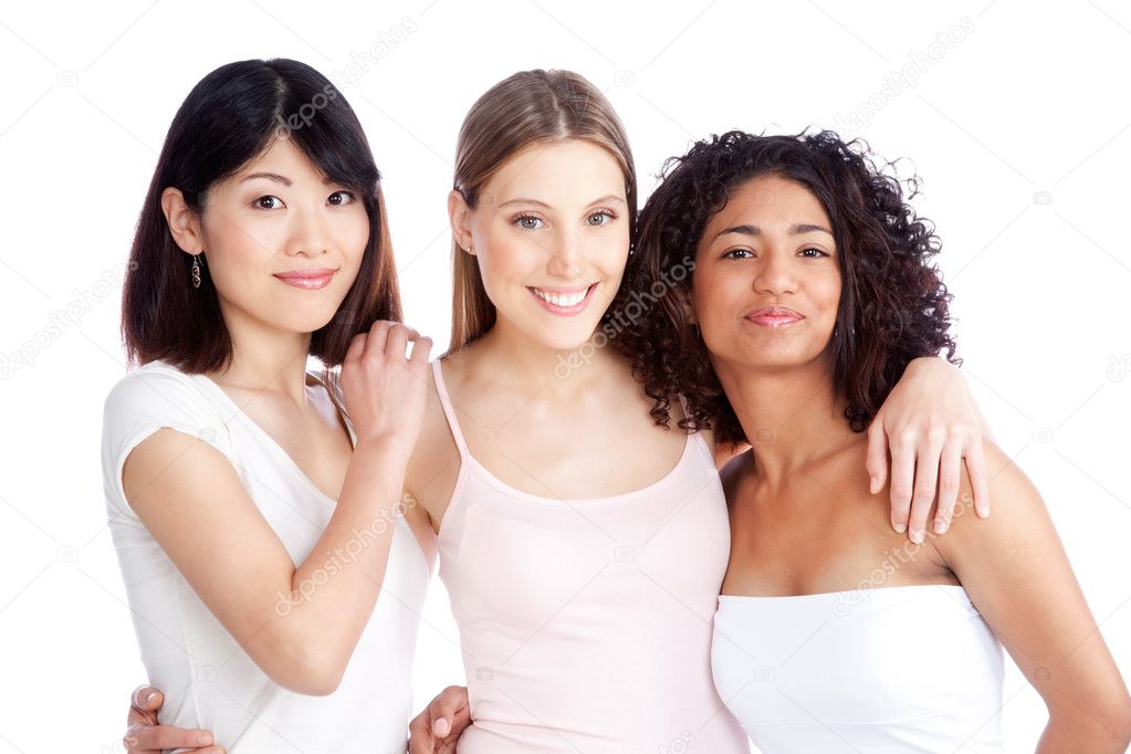 Multiethnic Group of Woman