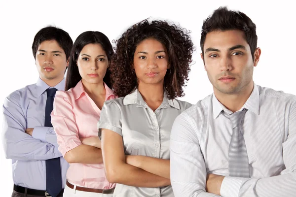 Multietniskt grupp av företagare — Stockfoto
