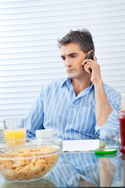 Man On Phone Call — Stock Photo, Image