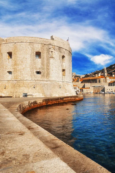 Dubrovnik antiguo muelle de la ciudad —  Fotos de Stock